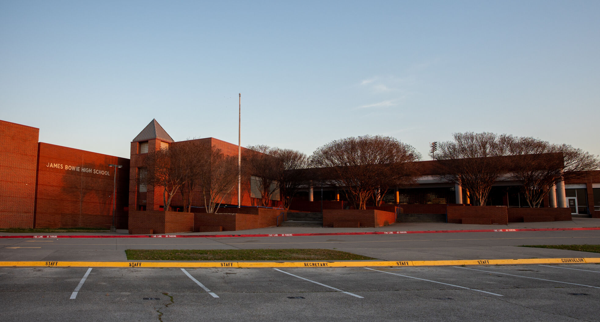 James Bowie High School in Arlington, Texas